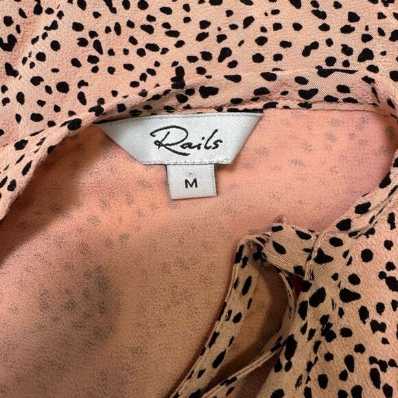 Rails‎ Frida Midi Dress in Rose Spotted Women’s Size Medium - Picture 10 of 10